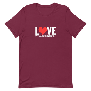 Love Always Wins Unisex t-shirt