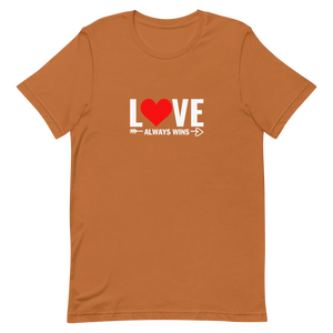 Love Always Wins Unisex t-shirt